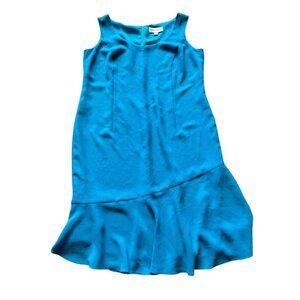 Danny & Nicole Women's Casual Ocean Blue Sleeveless Dress